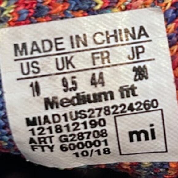 Adidas - PureBoost All Terrain - Running Shoes - Black - Men's - 10 - ART G28708 - Picture 9 of 9